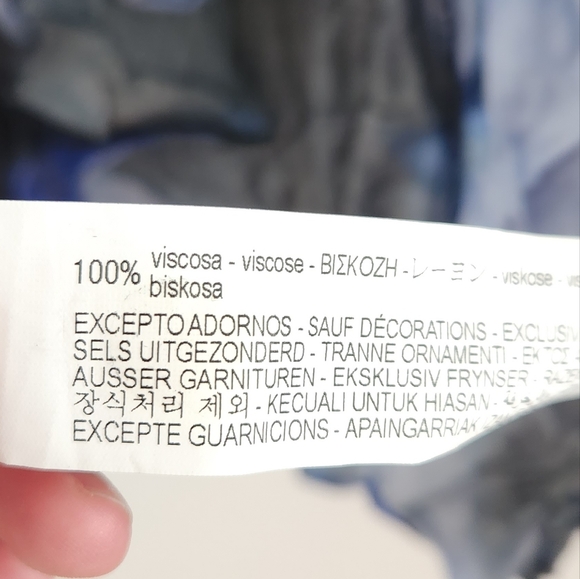 Zara tie-dye blouse Size M - Picture 5 of 11